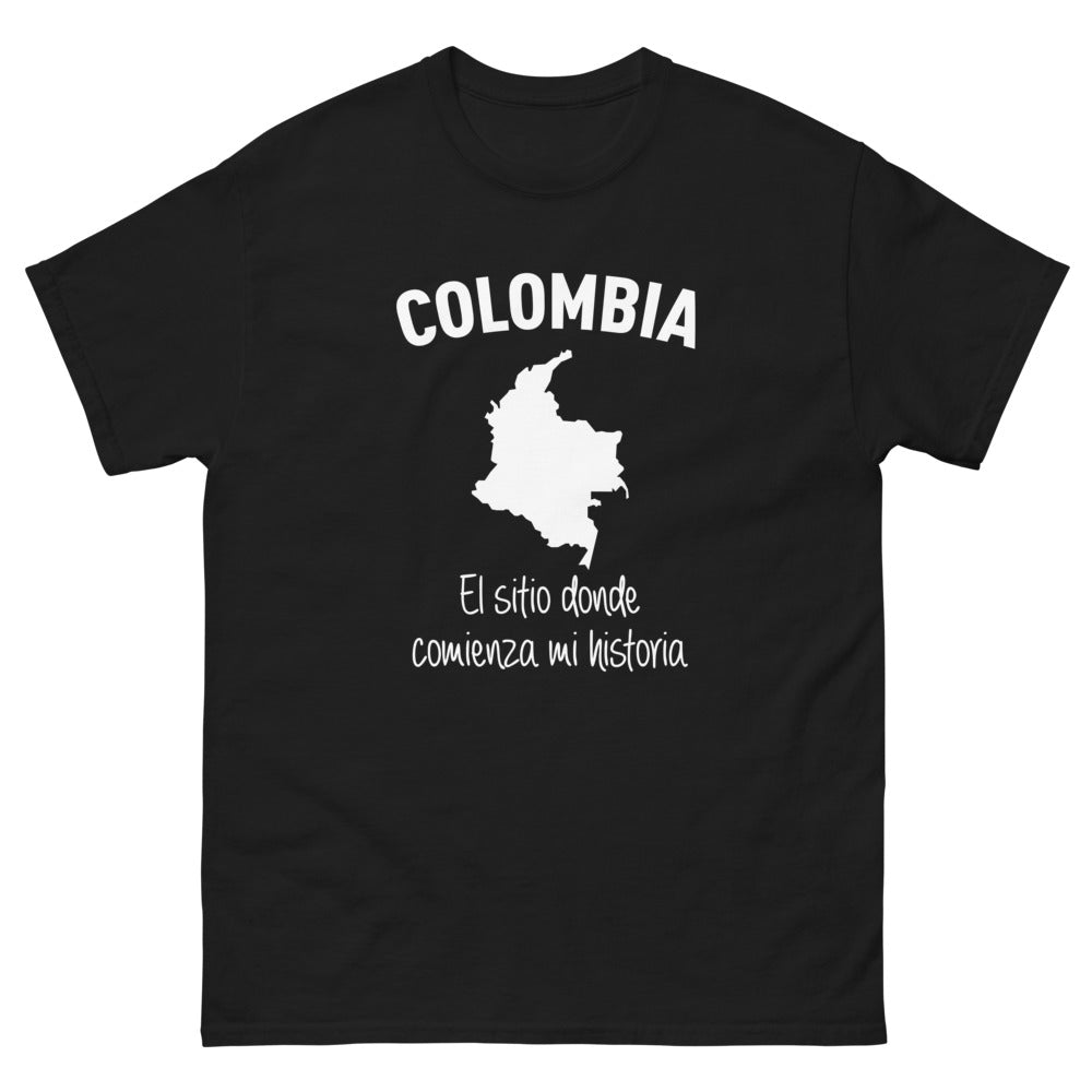 T-shirt Colombie noir - Donde Comienza Mi Historia