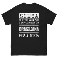 Thumbnail for T-Shirt Italia Nero - Scusa, questo ragazzo è già impegnato