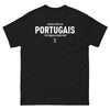 T-shirt Portugal noir - Passer à côté d'un Portugais, c'est frôler la perfection