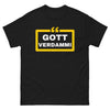 T-shirt Suisse noir - Gott Verdammi, fierté helvétique