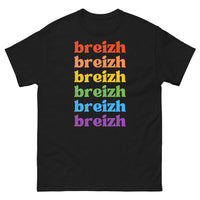 Thumbnail for T-shirt Bretagne noir - Breizh à répétition