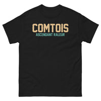 Thumbnail for T-shirt Comtois noir - Fier de nos racines avec humour