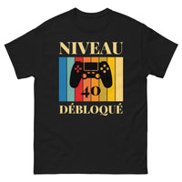 Thumbnail for T-shirt France noir - 40 ans de maîtrise française