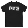 T-shirt Bretagne noir - Je suis Breton, pas Ligérien