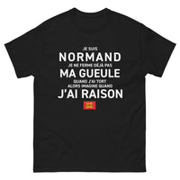 Thumbnail for T-shirt Normand noir - Quand l'argument est une tradition