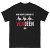 T-shirt Vendée noir - Mon groupe sanguin est Vendéen