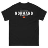 T-shirt Normand noir - Français de papiers, Normand de coeur