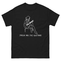 Thumbnail for T-shirt Amoureux de la Musique noir - J'peux pas j'ai guitare