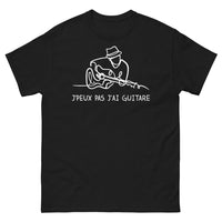 Thumbnail for T-shirt Musique noir - J'peux pas, j'ai guitare