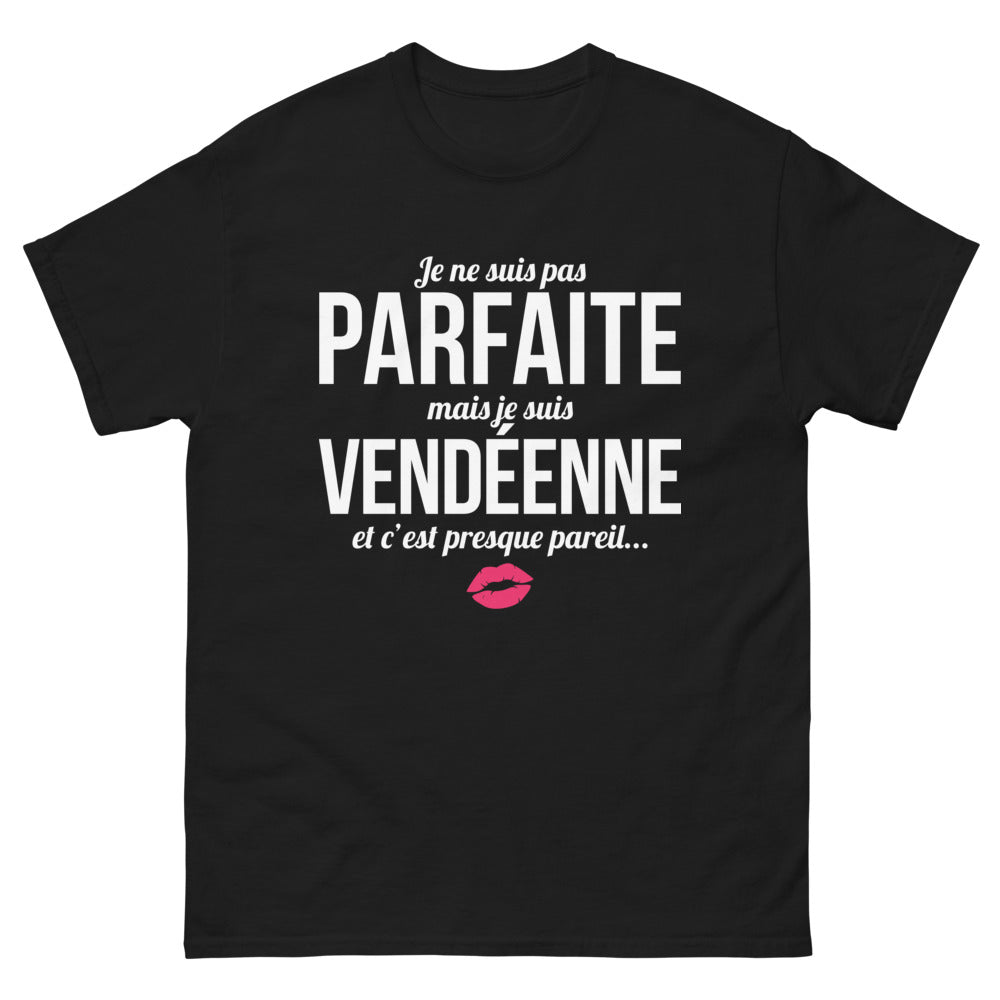 T-shirt Vendée noir - Parfaite mais presque