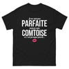 T-shirt Franche-Comté noir - Je suis comtoise et fière