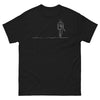 T-shirt Bretagne noir - illustration d'un homme sur un autre