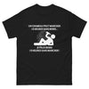 T-shirt Provence noir - Un chameau peut marcher sans boire
