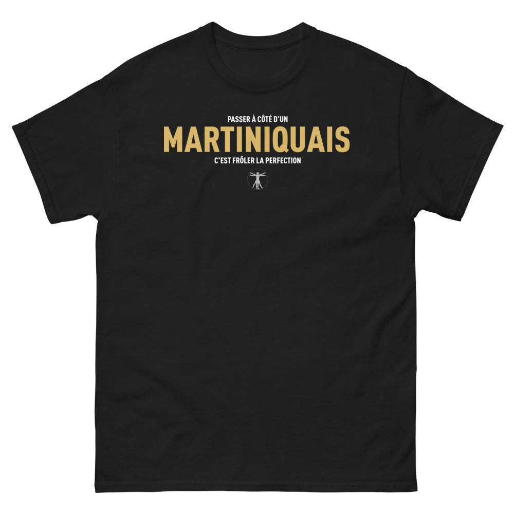T-shirt Martinique noir - Humour et fierté locale