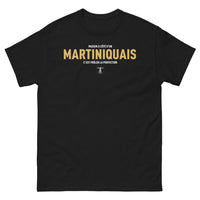 Thumbnail for T-shirt Martinique noir - Humour et fierté locale