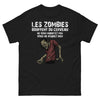 T-shirt Zombie noir - Univers terrifiant et amusant