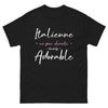 T-shirt Italie noir - Un peu chiante avec humour
