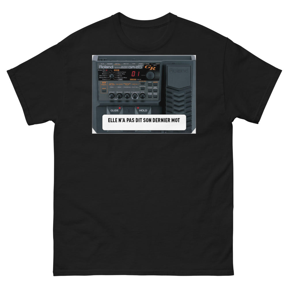 T-shirt Femme noir - Elle n'a pas dit son dernier mot face