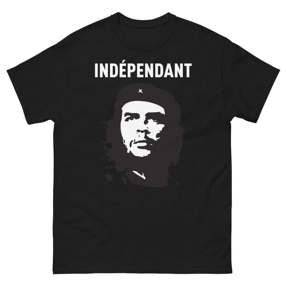 T-shirt Indépendance Nationale noir - texte humoristique sur la liberté