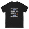 T-shirt Montpellier noir - Je ne suis pas parfait mais supporter