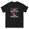 T-shirt Lyon noir - Je ne suis pas parfait, mais supporter