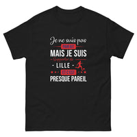 Thumbnail for T-shirt Lille noir - Je ne suis pas parfait, mais supporter