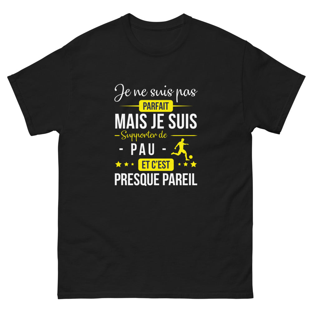 T-shirt Pau noir - Pas parfait, mais fier