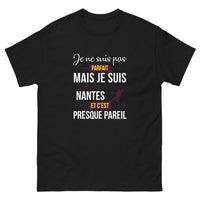 Thumbnail for T-shirt Nantes noir - Je ne suis pas parfait, supporter de Nantes