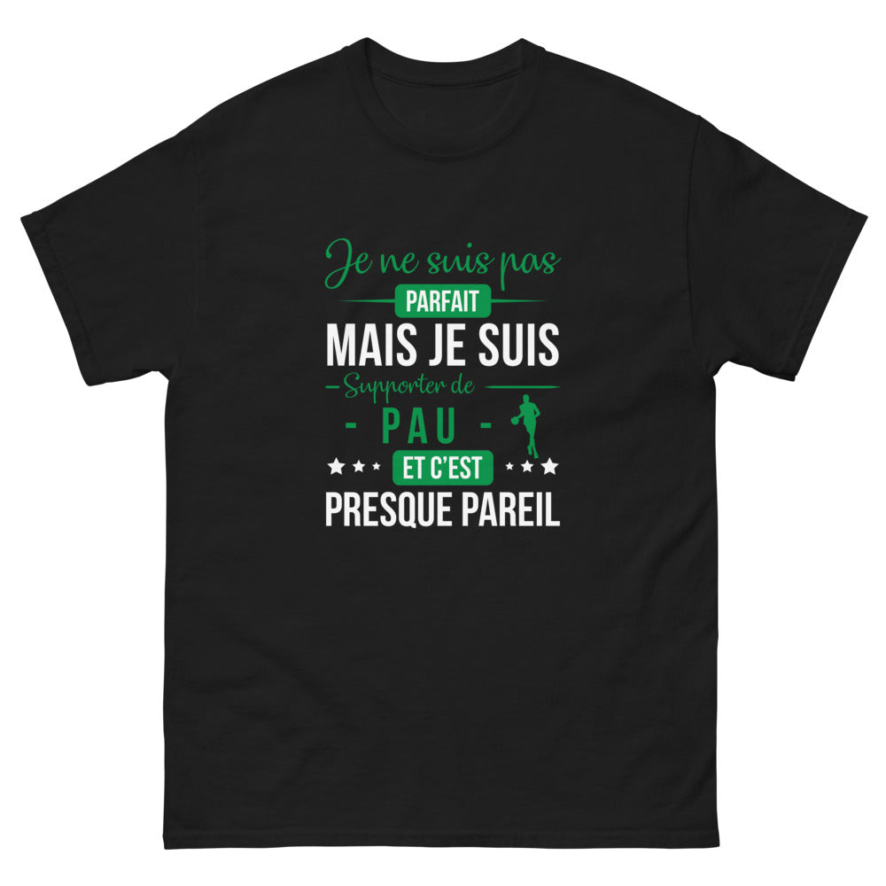 T-shirt Pau noir - Fier et parfaitement imparfait