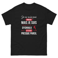 Thumbnail for T-shirt Oyonnax noir - Je ne suis pas parfait mais je suis supporter