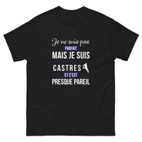 Thumbnail for T-shirt Castres noir - presque parfait, supporter avec humour