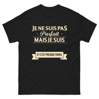 Thumbnail for T-shirt Bretagne noir - Je ne suis pas parfait mais je suis breton