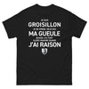 T-shirt Groisillon noir - Je suis Groisillon avec humour