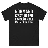 Thumbnail for T-shirt Normand noir - Le Style Divin