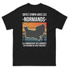 T-shirt Normand noir - Soyez sympa avec les Normands
