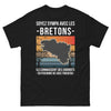 T-shirt Bretagne noir - Soyez sympa avec les Bretons