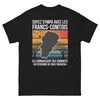 T-shirt Franc-Comtois noir - Soyez sympa avec les locaux