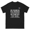 T-shirt Comtois noir - Un hommage à l'endurance humoristique