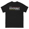T-shirt Auvergne noir - Je suis Auvergnat pas Rhônalpin