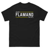 T-shirt Flamand noir - Je suis Flamand, pas Ch'ti