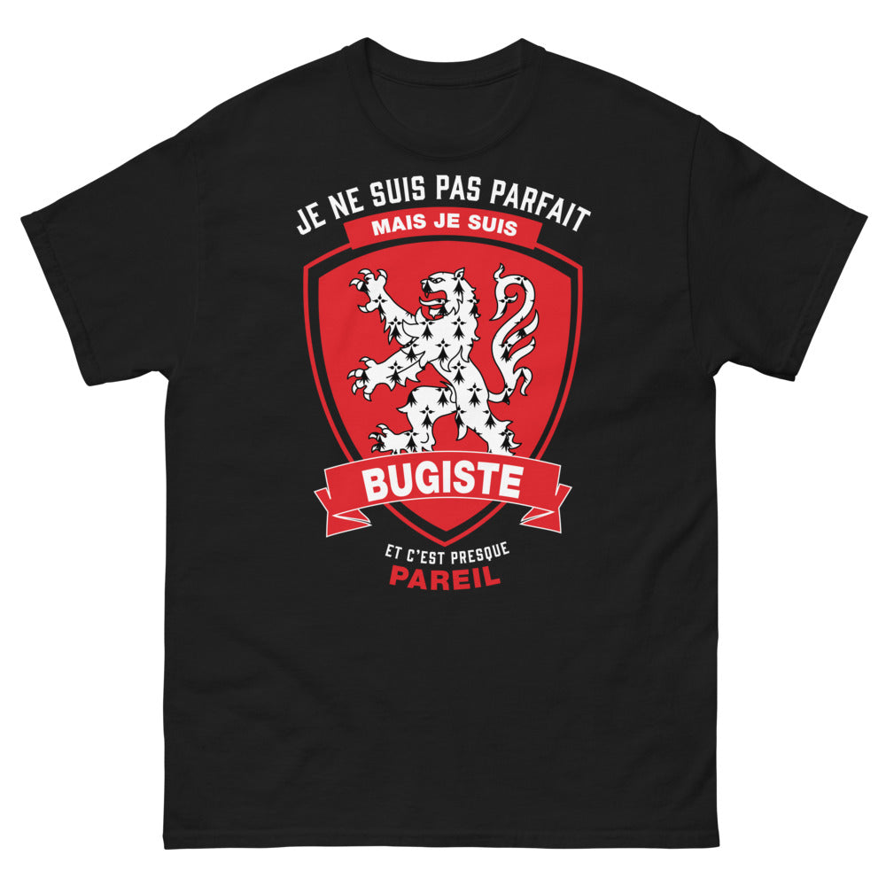 T-shirt Bugey noir - Fierté de la Bugey avec humour