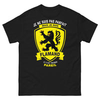 Thumbnail for T-shirt Flamand noir - Je ne suis pas parfait mais quasi!