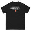 T-shirt Forez noir - Fierté régionale avec humour