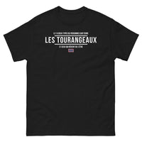Thumbnail for T-shirt Tours noir - Fierté locale et humour Tourangeau