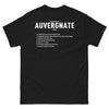 T-shirt Auvergne noir - Tu sais que tu es Auvergnate quand...