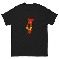 Thumbnail for T-shirt Portugal noir - Design sobre et humoristique