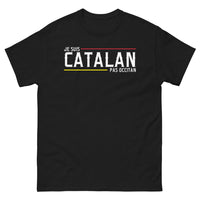 Thumbnail for T-shirt Catalan noir - Je Suis Catalan, Pas Occitan