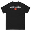 T-shirt Normandie noir - Fiers Normands avec humour