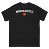 T-shirt Normandie noir - Fier et Sombre avec humour