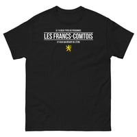 Thumbnail for T-shirt Franc-Comtois noir - Il y a deux types de personnes